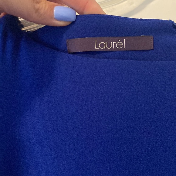 Laurel - by Escada- royal blue tunic top size 10 - Picture 3 of 4